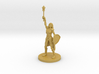 Female Elf Cleric with Mace 3d printed 