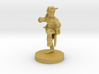 Halfling Monk with Kusarigama 3d printed 