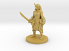 Elf Female  Ranger with Sword 3d printed 