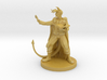 Tiefling Wizard with Beastly Horns 3d printed 