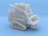 Bobcat With Tracks 1-87 HO Scale Unassembled  3d printed 