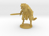 Gnoll Female Fighter 3d printed 