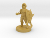 Gnome Male Artificer in Ankheg Plate Armor 3d printed 