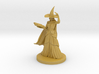 Human Female Wizard with Spellbook 3d printed 