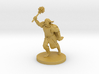 Human Male Cleric Charging 3d printed 
