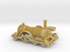 Iron Duke Broad Gauge Locomotive (N Scale) 3d printed 