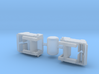 CP0007 EMD Common Coupler Plates Type E 1/87.7 3d printed 