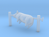 O Scale Pig On A Spit 3d printed 
