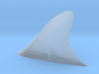 S Scale Shark fin 3d printed 