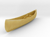 HO Scale Canoe 3d printed 