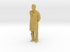 HO Scale man in an apron 3d printed 