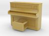 HO Scale Piano 3d printed 