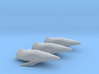 Leaping Humpback Whale 1_350th scale 3d printed 