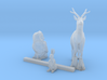 S Scale Woodland animals 3 3d printed 
