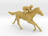 HO Scale Jockey and Horse 3d printed 