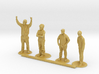 S Scale Standing People 3 3d printed 