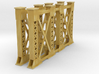 Two Steel Bridge Supports Z Scale 3d printed 