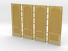 Doors 01. O Scale (1:48) 3d printed 