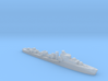 HMS Saumarez destroyer 1:1800 WW2 3d printed 