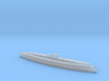 U-505 (Type IXC U-Boat) 1:1800 3d printed 
