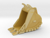 1:50 36"Trench bucket+Spade teeth for Cat 336D/E 3d printed 