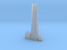 One World Trade Center (1:2000) 3d printed 
