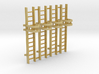 'N Scale' - (4) - 10' Caged Ladder 3d printed 