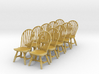 1:48 Windsor Hoop Back Chair (Set of 10) 3d printed 