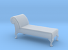 1:48 Queen Anne Chaise (No Back) 3d printed 