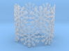 Snowflake Tea Light Ring 3d printed 