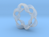 Interlocked waves 3d printed 