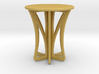 Rocking stool miniature 3d printed 