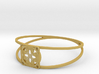 Elegant Bangle - Four Fountains 3d printed 