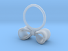 Bow ring 3d printed 