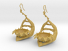 Carnivorous plant earring Planter 3d printed 