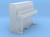 Miniature 1:24 Upright Piano 3d printed 