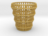 Wireframe Espresso Cup (Shell) 3d printed 