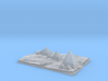 traditional view Pyramids Of Giza And Sphinx Model 3d printed 