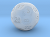 D26 Sphere Dice for Impact! Miniatures 3d printed 