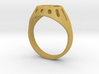 Joviart Peace Ring 02 - D17,5mm 3d printed 