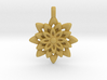 Lotus Flower Symbol Jewelry Necklace 3d printed 