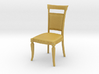 Miniature 1:48 Dining Chair 3d printed 
