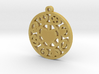 The Wheel of Time Pendant - By Celeste 3d printed 