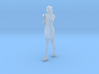 Woman walking with phone 16th 3d printed 