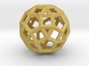 Rhombicosidodecahedron(Leonardo-style model) 3d printed 