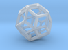 Rhombic Triacontahedron(Leonardo-style model) 3d printed 