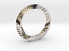 Live The Life You Love - Mobius Ring 3d printed 