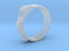 Sea Shell Ring 1 - US-Size 10 (19.84 mm) 3d printed 
