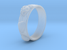 Sea Shell Ring 1 - US-Size 11 (20.68 mm) 3d printed 