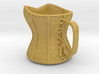 Victorian Damask Corset Cup, c. 1860-68 3d printed 